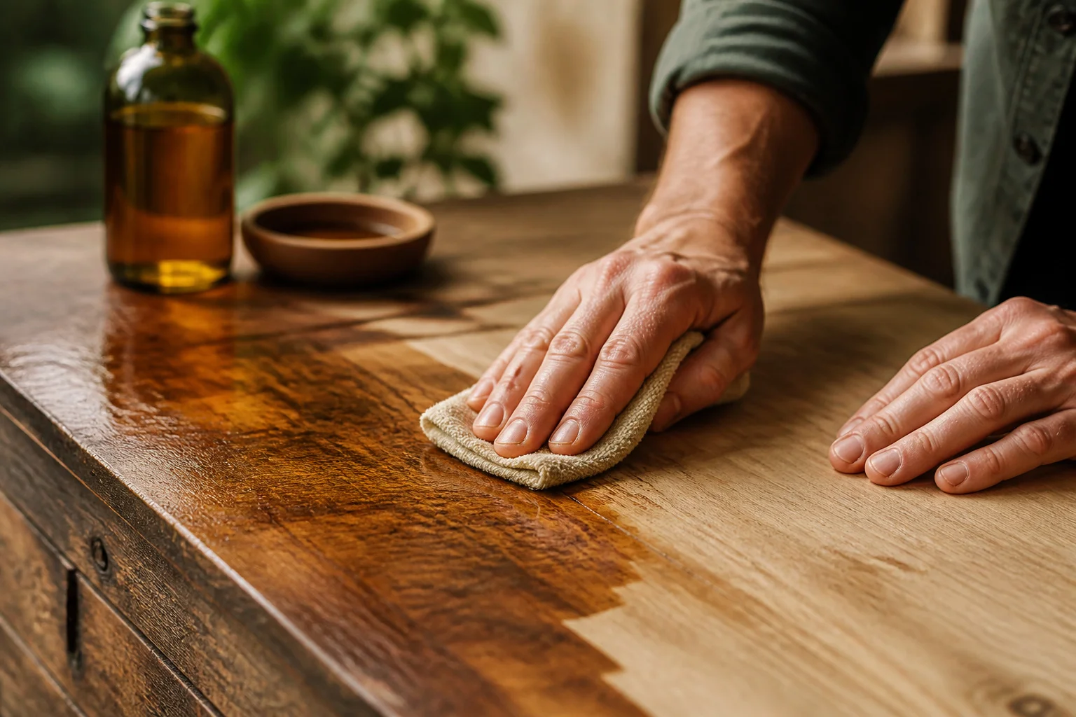 Huile de lin pour bois : le soin naturel qui sublime vos boiseries