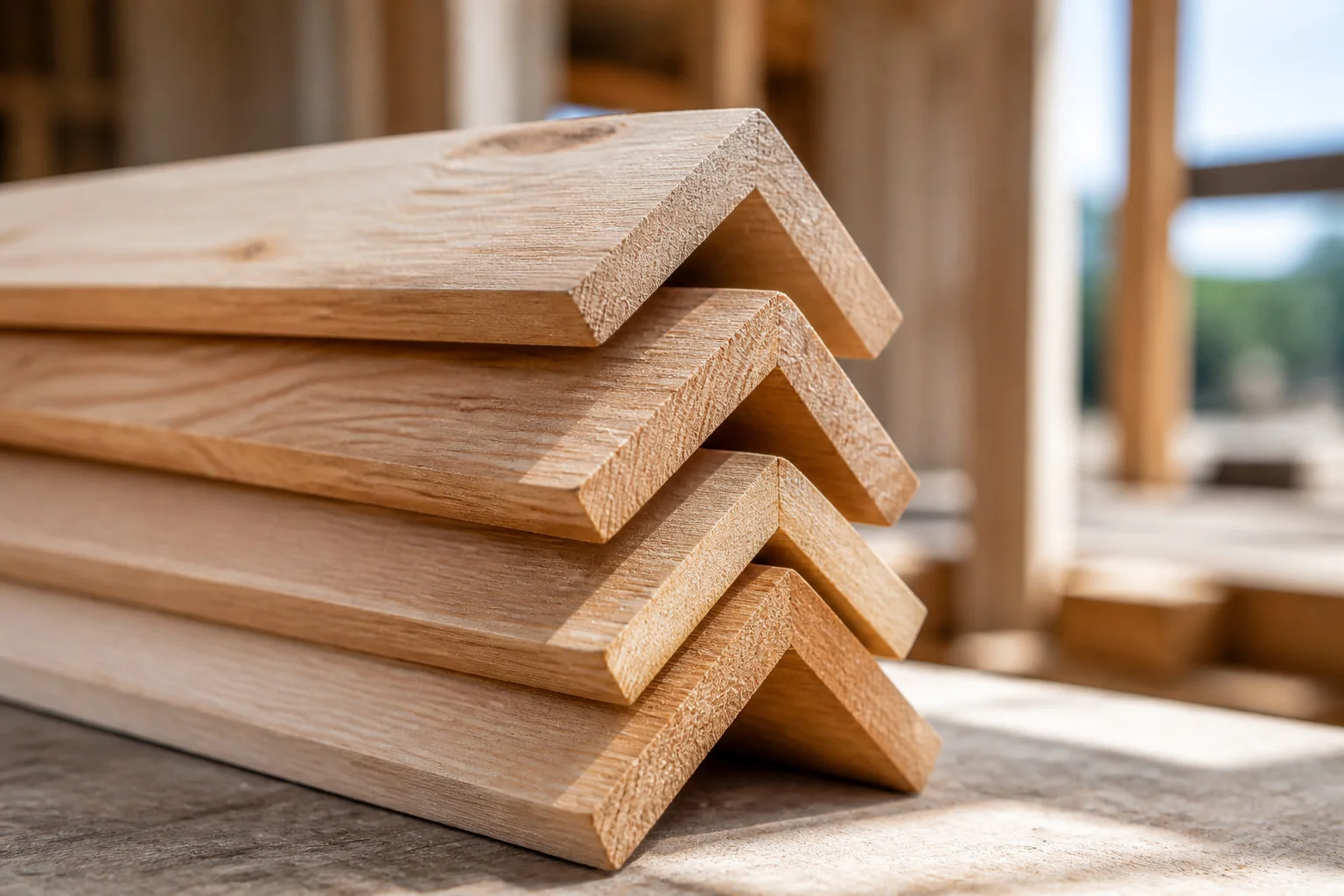 Le demi-chevron : votre allié structurel en bois