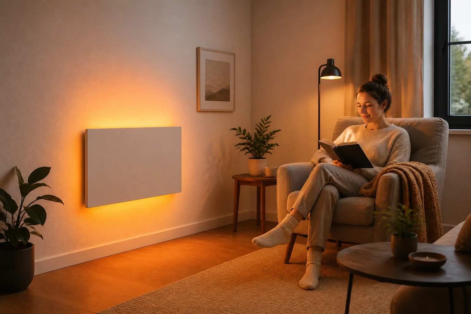Radiateur radiant : chaleur immédiate et confort ciblé